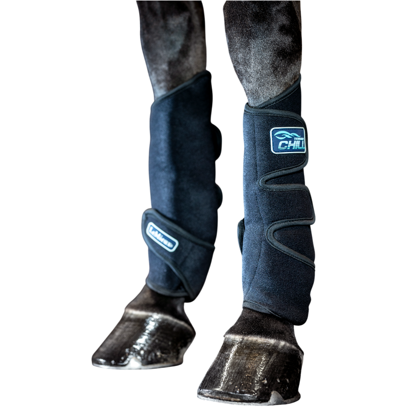 Lemieux - Guêtres rafraîchissantes Tendon Chill Boots noir (x2) | - Ohlala