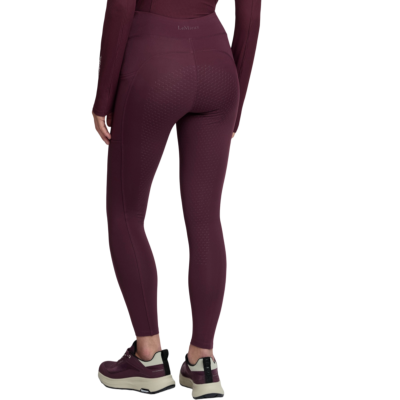 LeMieux - Legging d’équitation chaud femme Natalie bramble