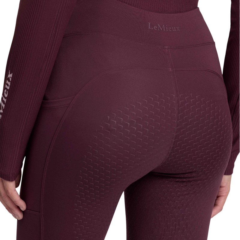 LeMieux - Legging d’équitation chaud femme Natalie bramble