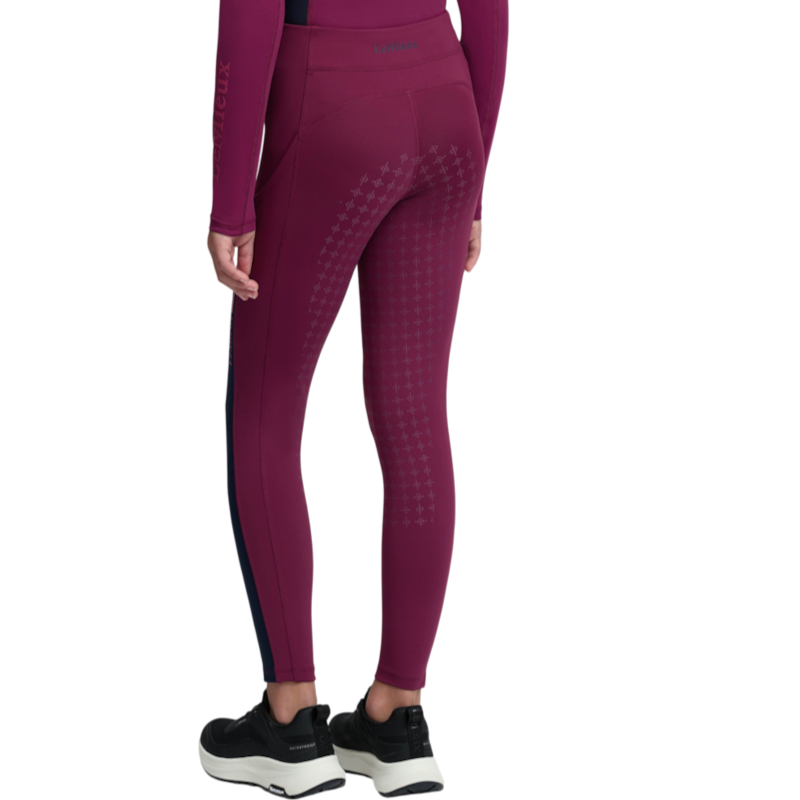 LeMieux - Legging d'équitation fille Pull-on Orla Young Rider blackberry