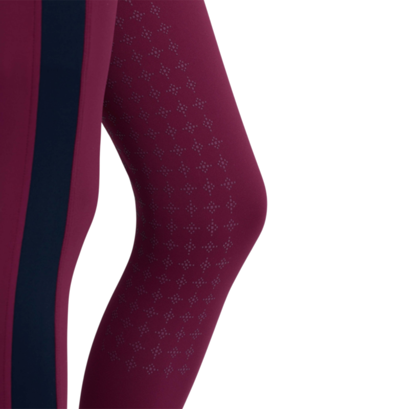 LeMieux - Legging d'équitation fille Pull-on Orla Young Rider blackberry