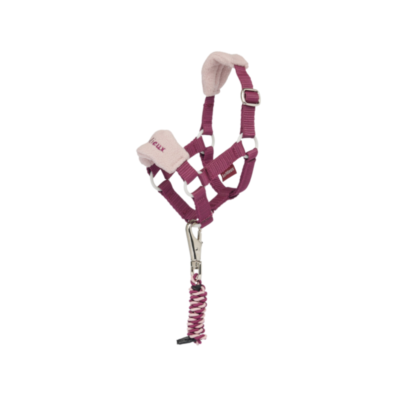 LeMieux - Licol et longe Vogue pour peluche Toy Pony blackberry