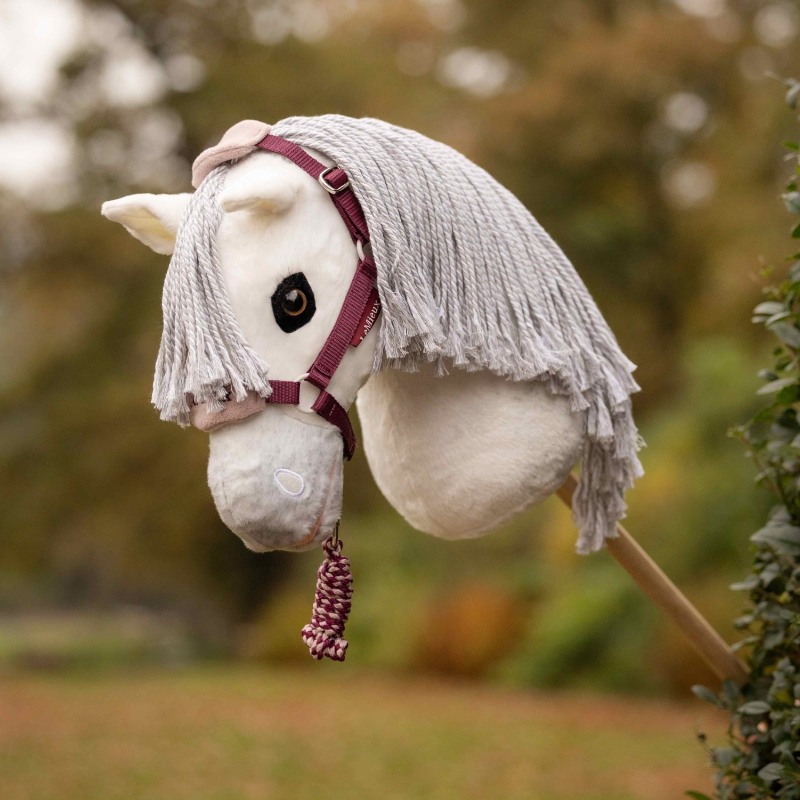 LeMieux - Longe et licol Vogue pour Hobby Horse blackberry
