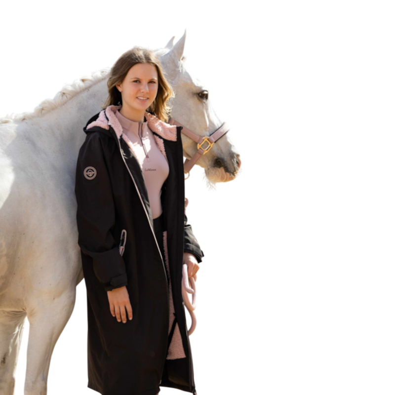 LeMieux - Manteau imperméable long enfant HydroShield noir