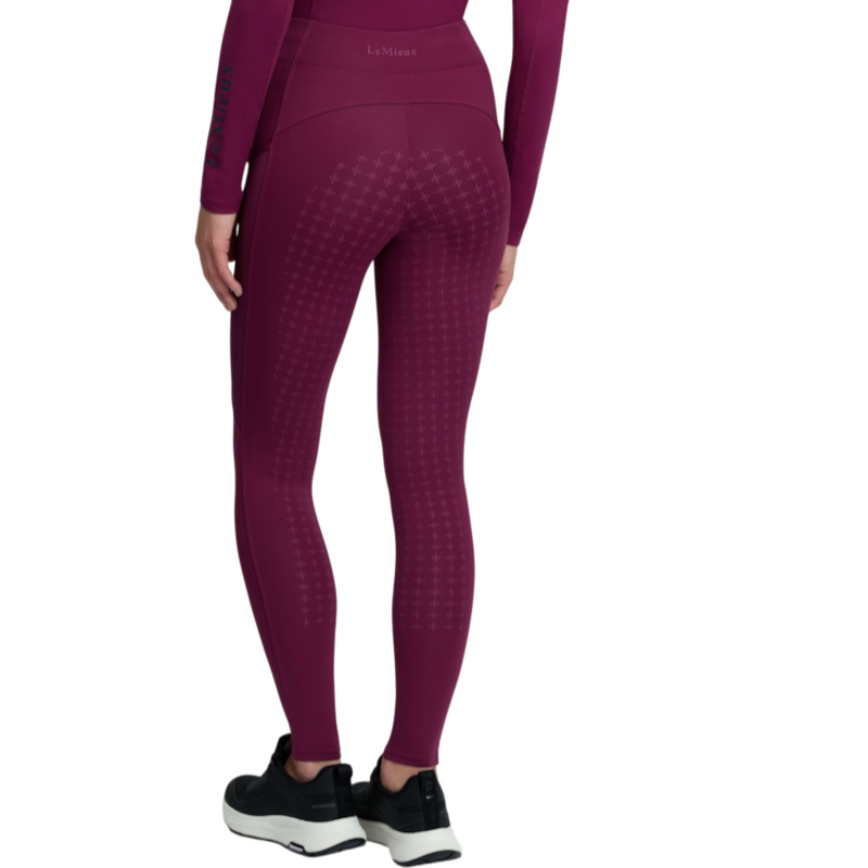 LeMieux - Pantalon d’équitation Pull-On femme Naomi blackberry