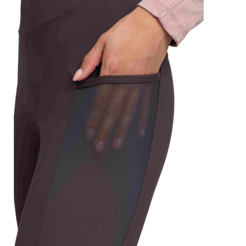 LeMieux - Pantalon d’équitation Pull-On femme Naomi cocoa