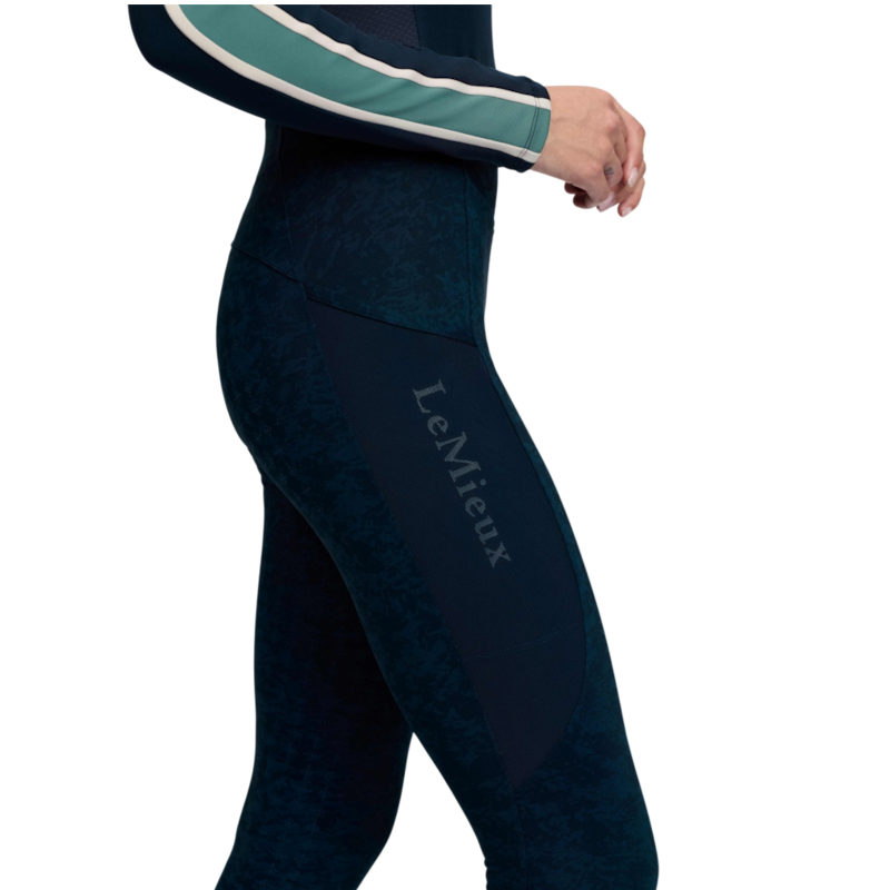 LeMieux - Pantalon d’équitation Pull-On femme Naomi printed navy