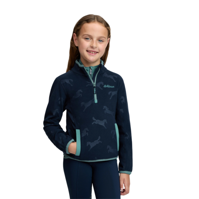 LeMieux - Polaire enfant Mini Maggie Horse marine