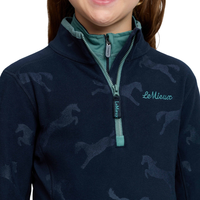 LeMieux - Polaire enfant Mini Maggie Horse marine