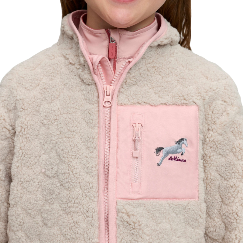 LeMieux - Polaire enfant Mini Thora Heart stone