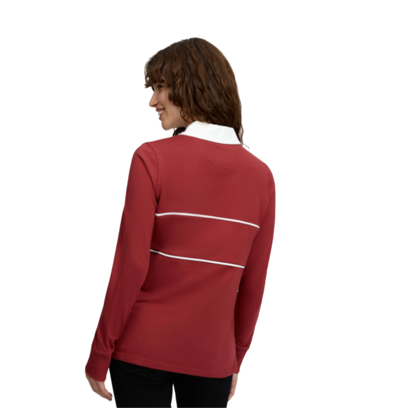 LeMieux - Polo manches longues femme Rochelle russet