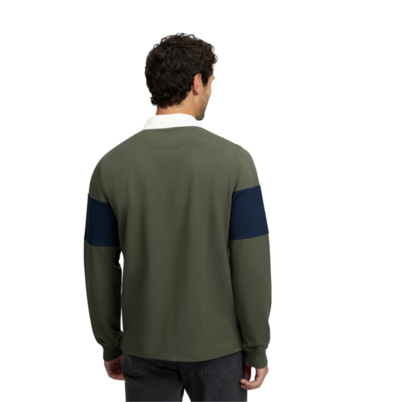 LeMieux - Polo manches longues homme Rugby olive