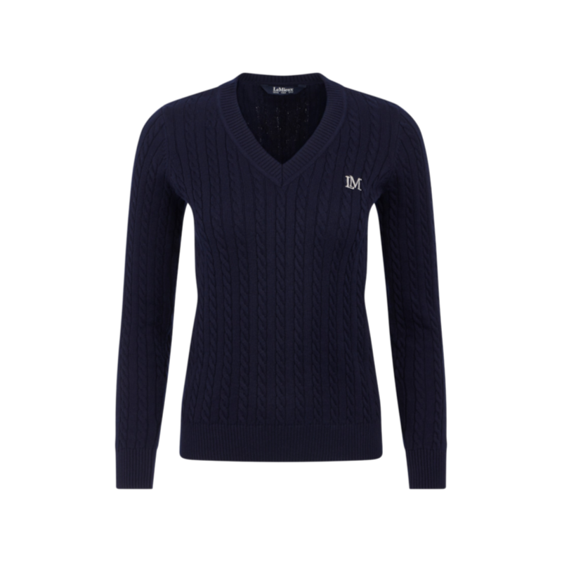 LeMieux - Pull col V femme Cora marine