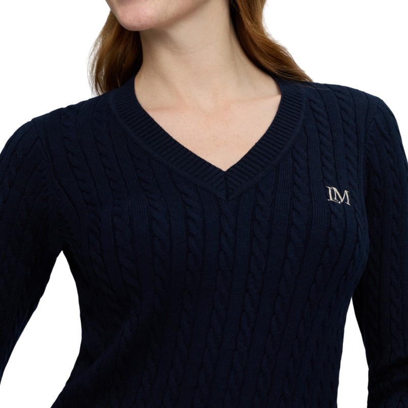 LeMieux - Pull col V femme Cora marine