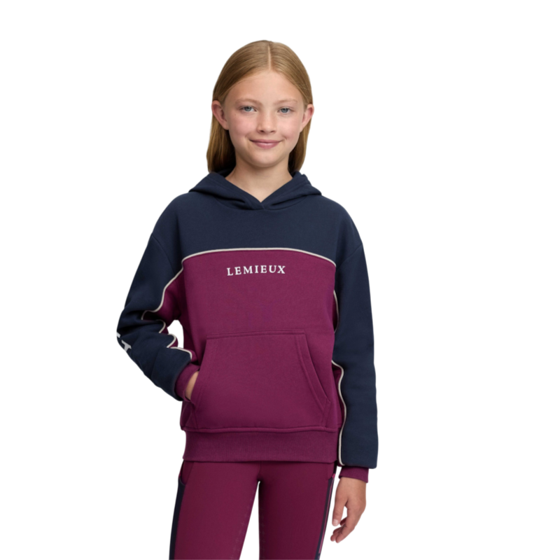 LeMieux - Sweat à capuche enfant Sadie blackberry