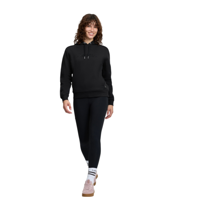 LeMieux - Sweat à capuche femme Eden Sparkle noir