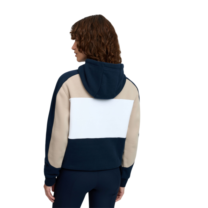 LeMieux - Sweat à capuche femme Kadie Colour Block marine