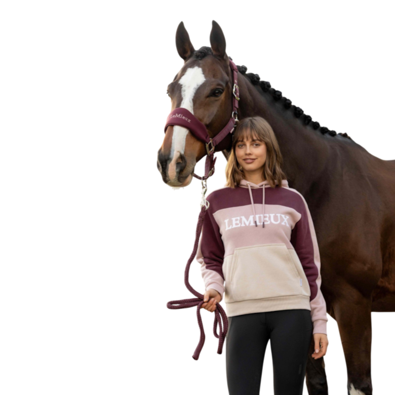 LeMieux - Sweat à capuche femme Kadie Colour Block wild rose