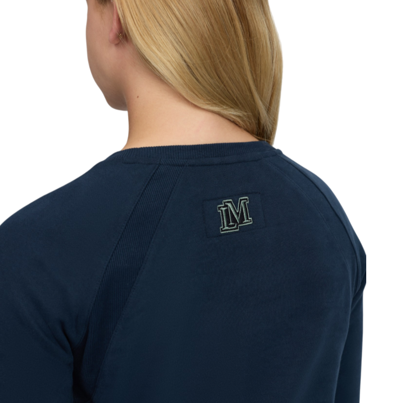 LeMieux - Sweat col rond enfant Shay Varsity marine