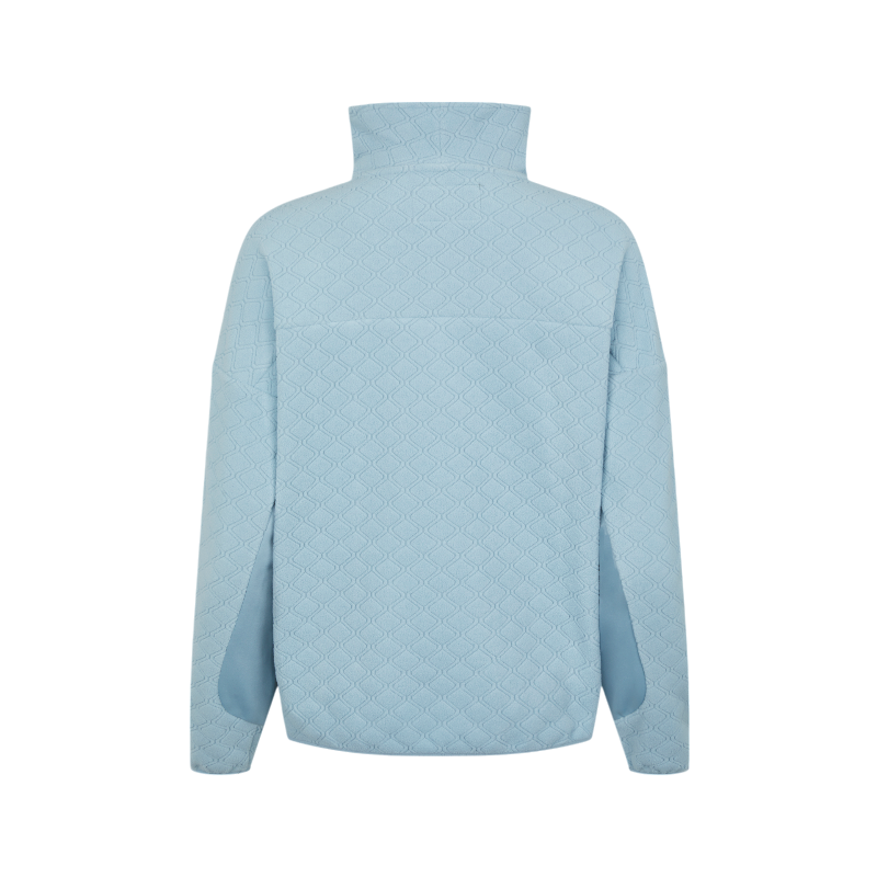 Lemieux - Sweat manches longues femme Dana quarter zip glacier