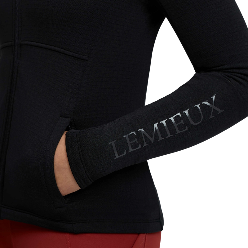 LeMieux - T-shirt technique manches longues enfant Bethany noir