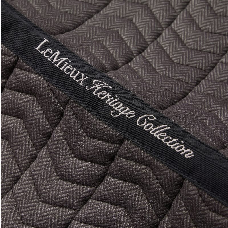 LeMieux - Tapis de dressage Heritage Herringbone cocoa