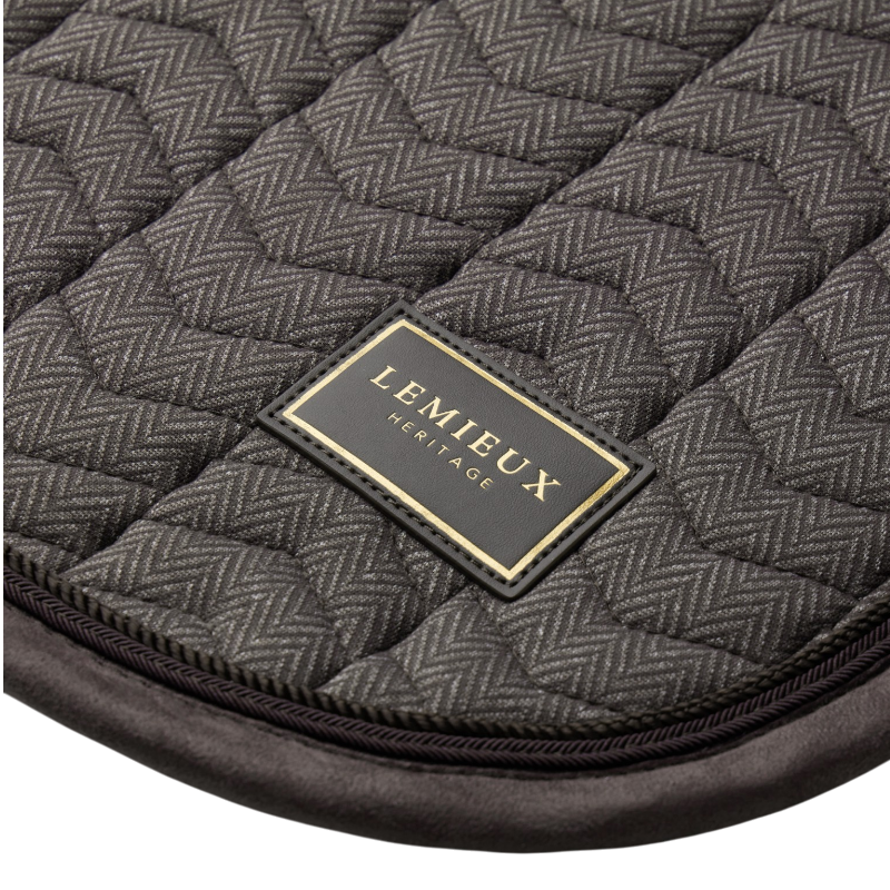 LeMieux - Tapis de dressage Heritage Herringbone cocoa