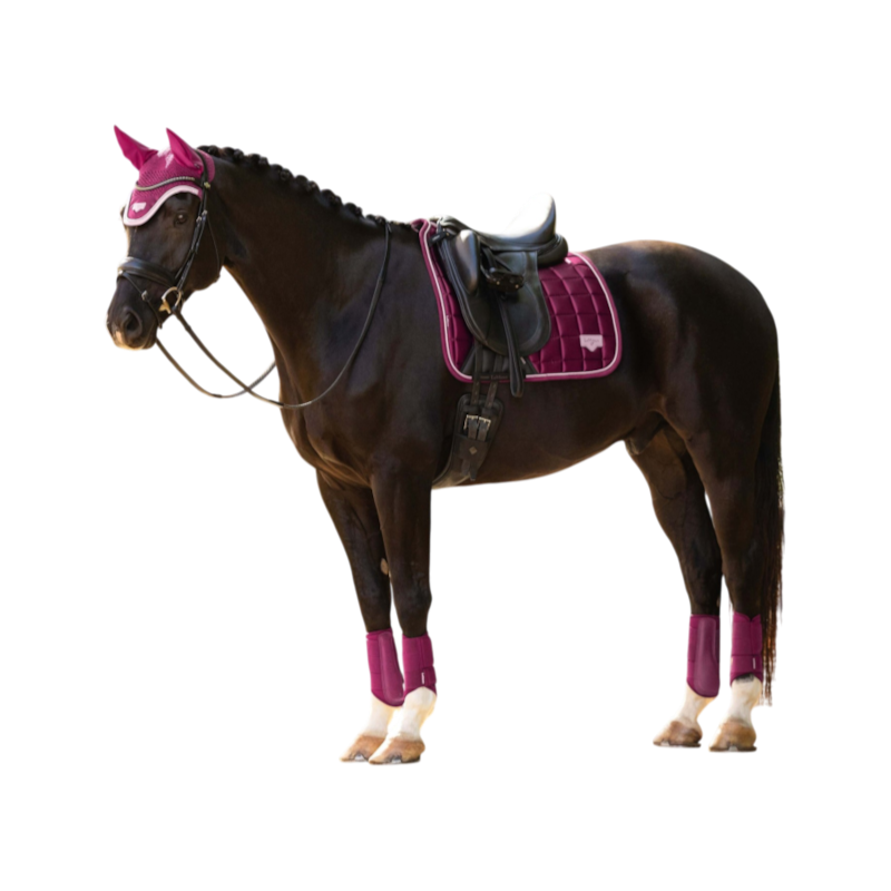 LeMieux - Tapis de dressage Square Loire Classic blackberry