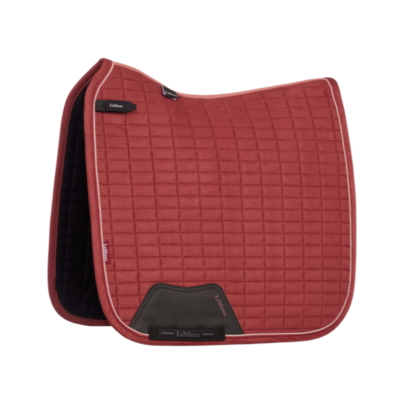 LeMieux - Tapis de dressage Suede Square russet