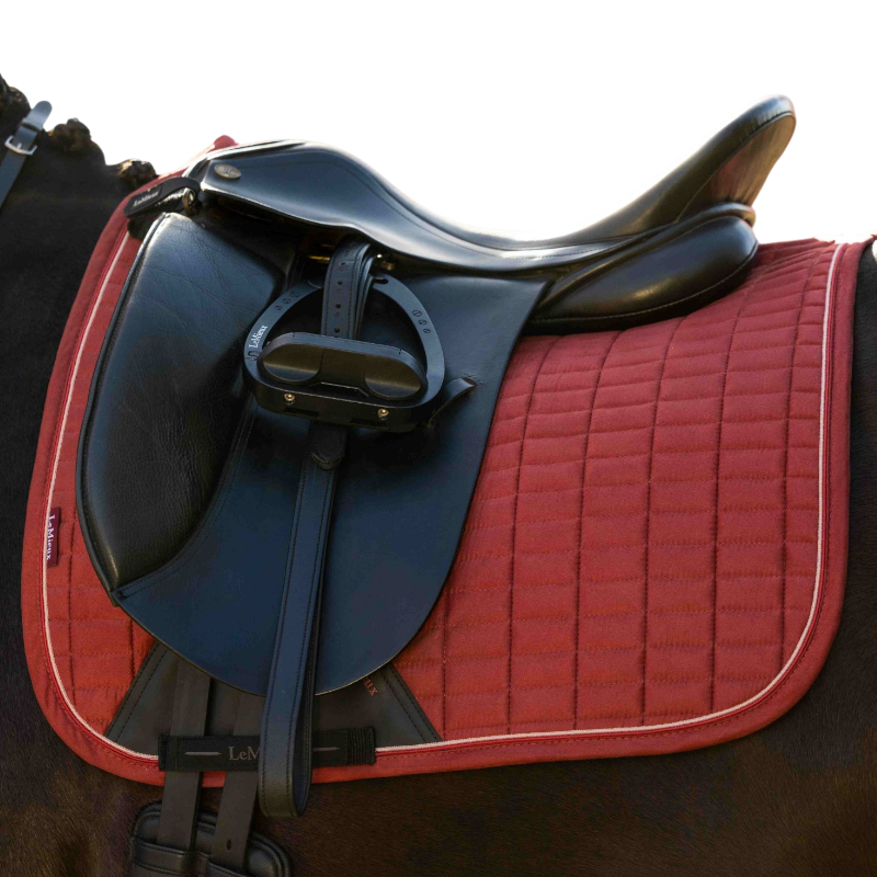 LeMieux - Tapis de dressage Suede Square russet