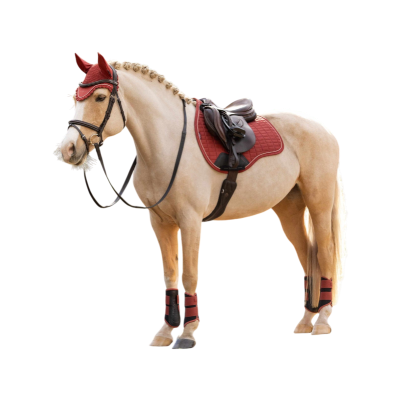 LeMieux - Tapis de selle GP Suede Square russet
