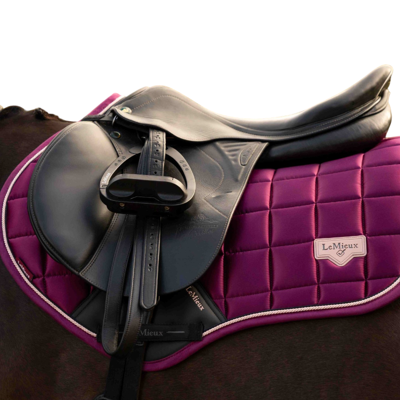 LeMieux - Tapis de selle Loire Classic Close Contact Square blackberry