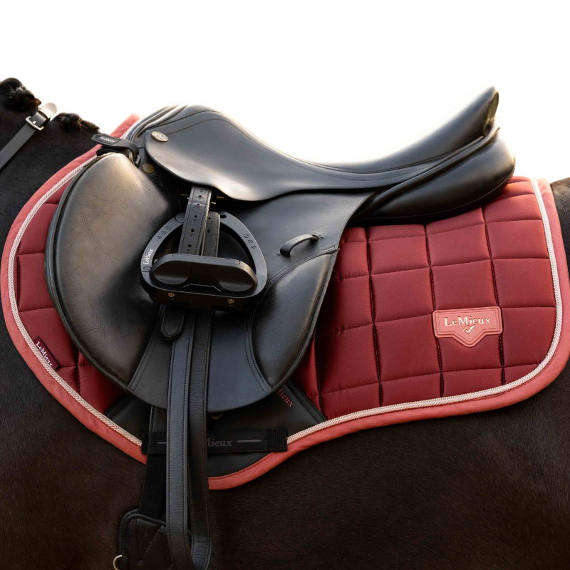 LeMieux - Tapis de selle Loire Classic Close Contact Square russet