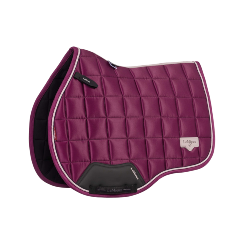 LeMieux - Tapis de selle Mixte Square Loire Classic blackberry