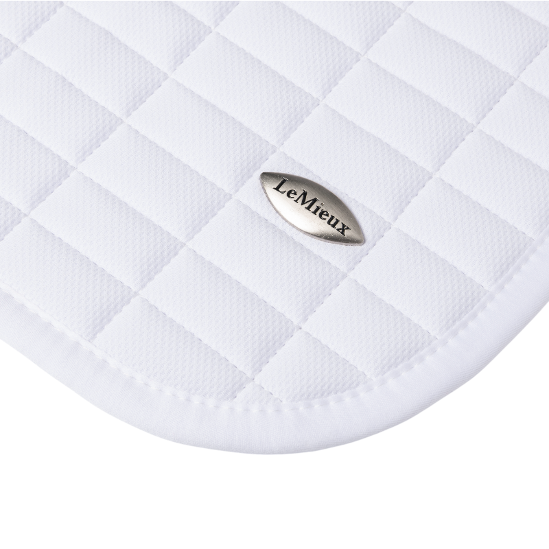 Lemieux - Tapis de selle Square Self-Cool blanc arctic | - Ohlala
