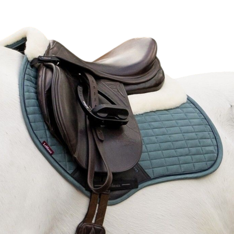 LeMieux - Tapis de selle Suede Close Contact Square Merino+ aloe
