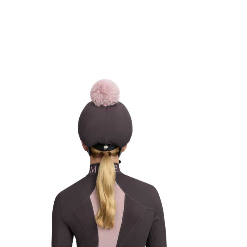 LeMieux - Toque de casque à pompon amovible Classique cocoa