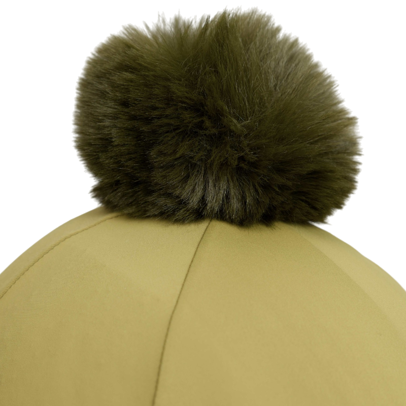 LeMieux - Toque de casque à pompon amovible Classique gooseberry