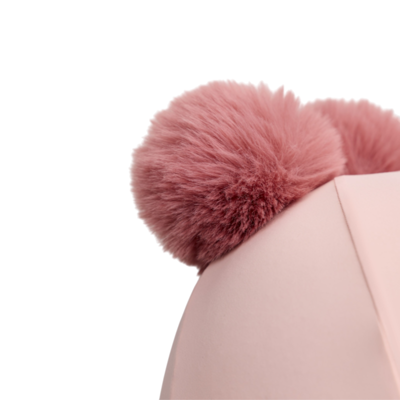 LeMieux - Toque de casque enfant Mini doubles pompons petal