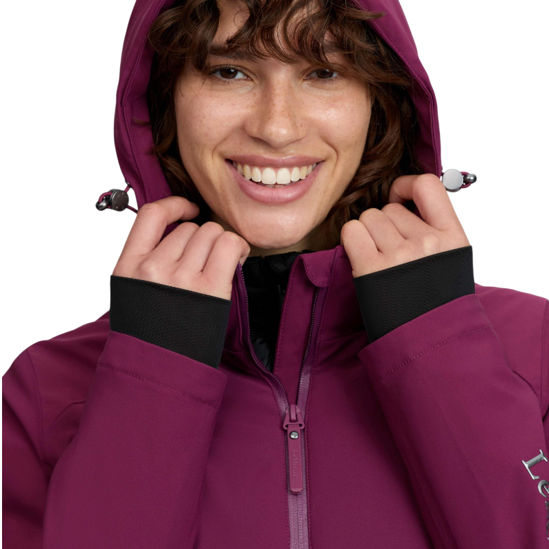 LeMieux - Veste imperméable 3-en-1 femme Brooke blackberry