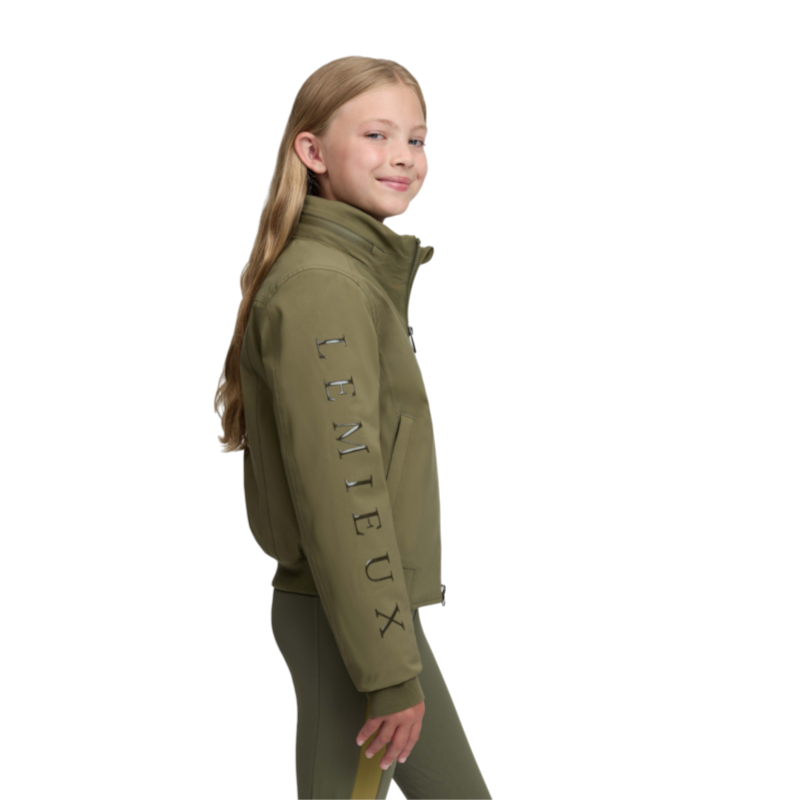 LeMieux - Veste imperméable enfant Clarissa Crew willow green