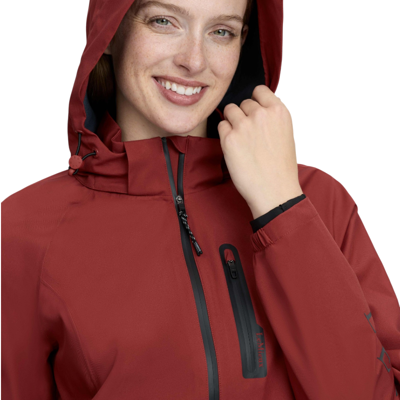 LeMieux - Veste imperméable légère femme Athena russet