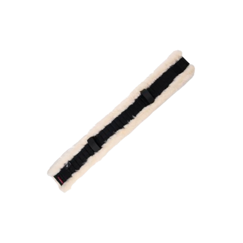 Lemieux - Housse de sangle mixte laine synthétique GP noir/ naturel