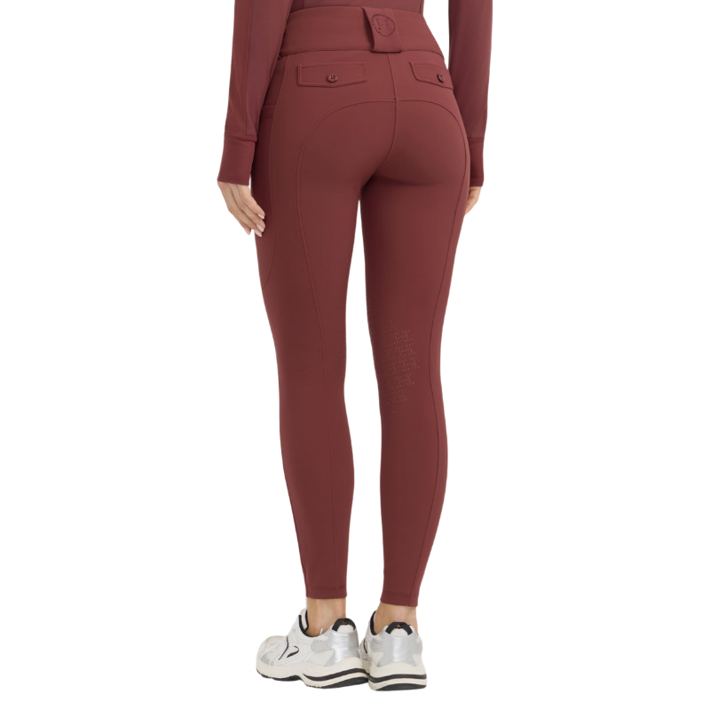 Harcour - Pantalon d'équitation femme Luce vigne