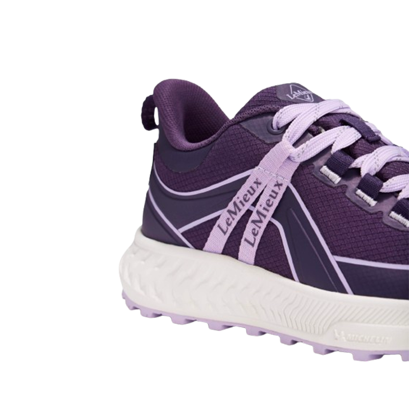 LeMieux - Sneakers enfant imperméables Trax Viva Junior Young Rider juniper/ lilac