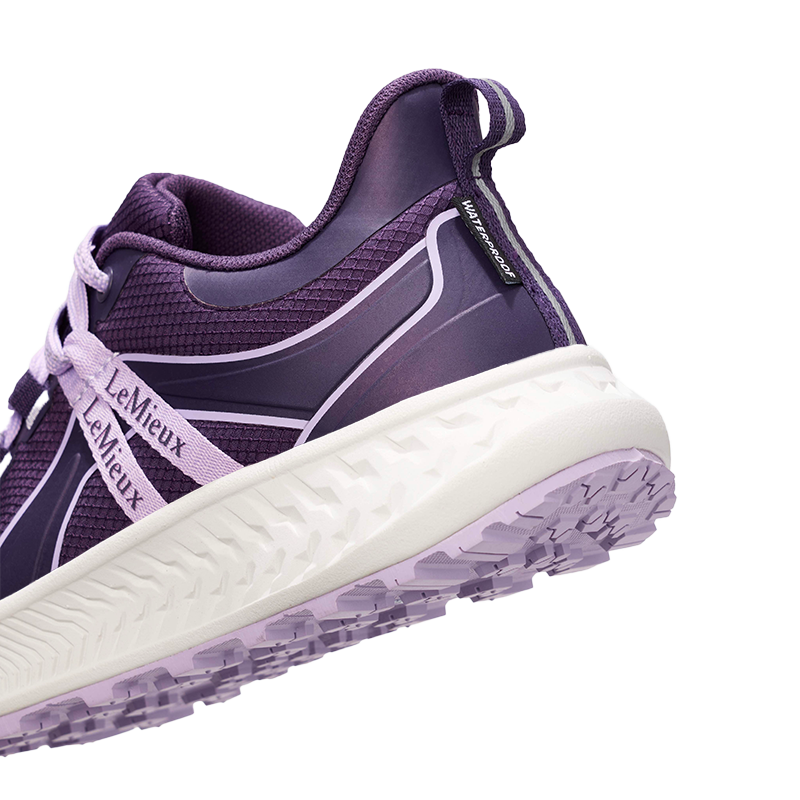 LeMieux - Sneakers enfant imperméables Trax Viva Junior Young Rider juniper/ lilac
