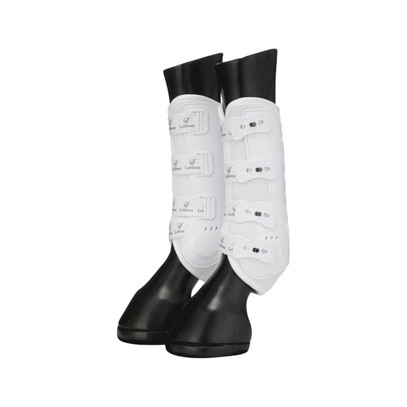 LeMieux - Guêtres fermées Ultra Mesh Snug blanc x2 | - Ohlala