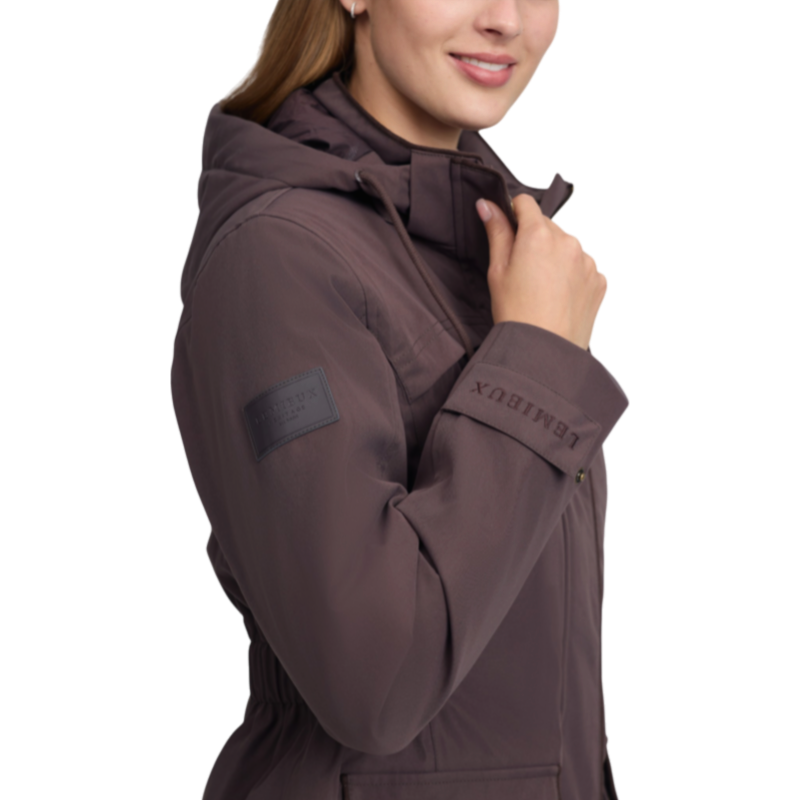 LeMieux - Manteau imperméable femme Heritage Beatrice cocoa