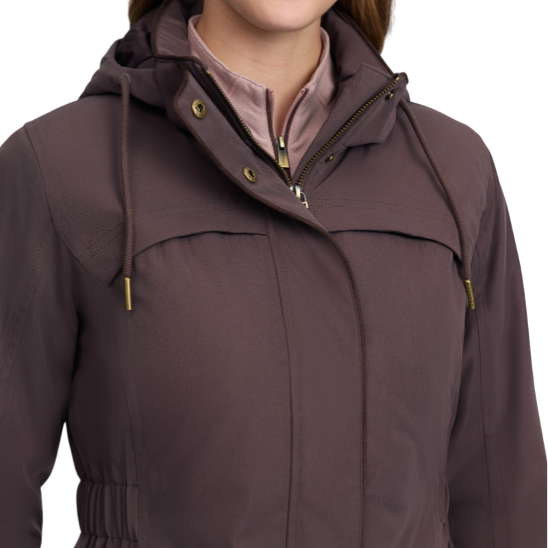 LeMieux - Manteau imperméable femme Heritage Beatrice cocoa