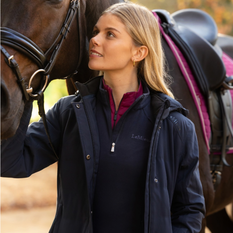 LeMieux - Parka imperméable femme Erin marine